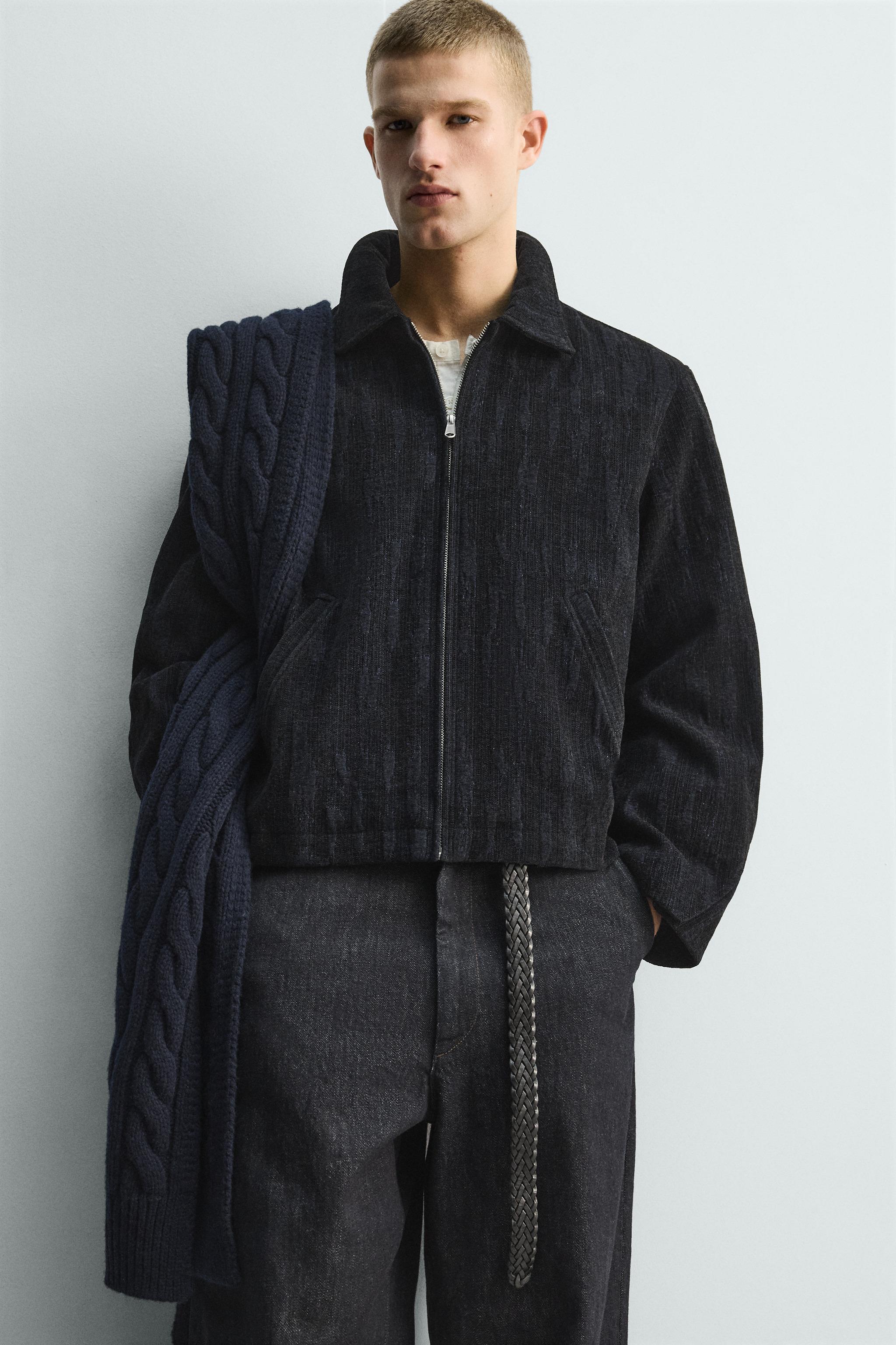 ABSTRACT JACQUARD JACKET